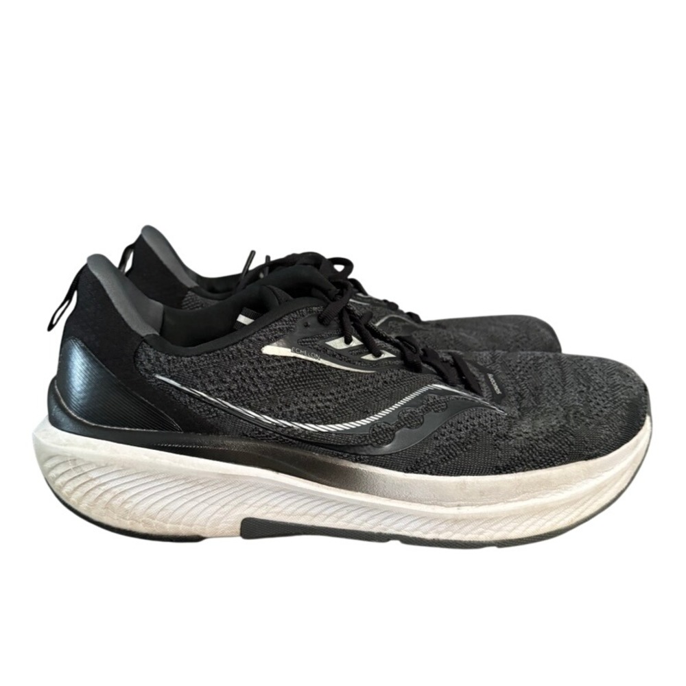 Saucony Echelon 9 Womens Running Shoes Black White Sneakers S10766-10 Size 11W